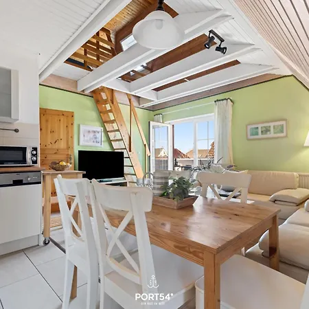 아파트 Ferienwohnung Landhaus Buesum 부숨